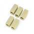 Connector for network cables RJ45/8P8C - beige - 5pcs