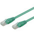 Фото #1 товара Wentronic CAT 6-1500 UTP Green 15m - 15 m