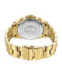 ფოტო #3 პროდუქტის Men's Jet Setter Diamond (2 ct.t.w.) 18k Gold Plated Stainless Steel Watch