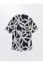 Фото #2 товара Рубашка Regular Fit с коротким рукавом, узором для мужчин LC WAIKIKI