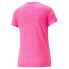 Фото #2 товара Puma Run Favorite Heather Crew Neck Short Sleeve Athletic T-Shirt Womens Size XX