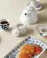 Фото #7 товара Blue Bay Porcelain 9 Pc. Tea Set with gold tone accent