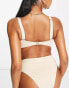 Фото #4 товара Ivory Rose Fuller Bust one shoulder top with removable pads in gold shimmer