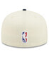 Men's Cream, Navy Washington Wizards 2022 NBA Draft 59FIFTY Fitted Hat