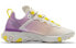 Фото #3 товара Кроссовки женские Nike React Element 55 低бан бело-фиолетового оттенка