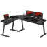 Desk Huzaro HZ-Hero 6.0 Black Steel Carbon fibre 178 x 4 x 112 cm