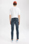 Фото #7 товара Slim Comfort Fit Normal Bel Dar Paça Jean Pantolon Z9513az23sp