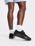 ASOS DESIGN Dizzy lace up trainers in black drench
