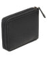 Men's Buffalo RFID Secure Zippered Billfold Wallet with Removable Passcase