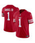 Men's Deebo Samuel Sr Scarlet San Francisco 49ers Vapor F.U.S.E. Limited Jersey