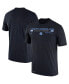 Men's Navy North Carolina Tar Heels Velocity Legend Performance T-shirt