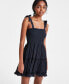 Juniors' Smocked Swim Cover-Up Dress, Created for Macy's