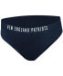 Фото #1 товара Women's Navy New England Patriots All-Star Bikini Bottom