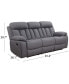 Fletcher 81.4" Stain-Resistant Polyester Reclining Sofa