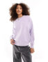 Boss oversized sweat in lilac