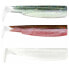 FIIISH Black Minnow Soft Lure Body 71 mm 2g 4 Units