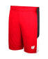 Фото #3 товара Men's Red Wisconsin Badgers Very Thorough Shorts