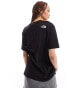 The North Face Oversized heavyweight t-shirt in black Exclusive at ASOS