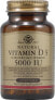 Фото #1 товара solgar Vitamin D3 Cholecalciferol Витамин D3 холекальциферол 125 мкг (5000 МЕ) 100 гелевых капсул