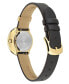 Фото #3 товара Часы Versace Swiss Black Leather Watch 28mm