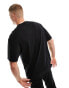 HUGO Domenade oversized fit t-shirt in black M - фото #8