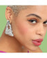 ფოტო #3 პროდუქტის Women's Dented Drop Earrings