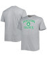 Фото #1 товара Футболка для мужчин Profile серого цвета с логотипом Boston Celtics Heart and Soul("{\"name\" : \"t-shirt\"})