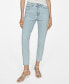 ფოტო #1 პროდუქტის Women's Mom Comfort High Rise Jeans