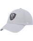 ფოტო #1 პროდუქტის Men's Gray Brooklyn Nets 10Th Anniversary Clean Up Adjustable Hat