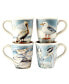 Фото #4 товара Shorebirds Dinnerware Set, 16 Piece