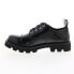 Фото #10 товара Diesel D-Konba LC Y02856-P4471-T8013 Mens Black Canvas Oxfords Casual Shoes