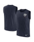 Фото #1 товара Men's Navy Chicago Bears Muscle Tank Top