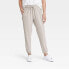 Фото #1 товара Women's Lined Woven Joggers - All in Motion Tan XXL