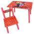 Фото #2 товара FUN HOUSE Miraculous Ladybug Tisch H 41,5 cm x B 61 cm x T 42 cm mit einem Stuhl H 49,5 cm x B 31 cm x T 31,5 cm - Fr Kinder