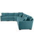Фото #6 товара Radley 5-Pc Fabric Sectional with Apartment Sofa, Created for Macy's