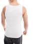 Фото #4 товара ASOS DESIGN 3 pack rib muscle vests in multiple colours