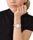 ფოტო #4 პროდუქტის Women's Lennox Quartz Three-Hand Rose Gold-Tone Stainless Steel Watch 37mm