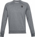 Фото #6 товара Under Armour Bluza sportowa męska Under Armour Rival Fleece Crew szara 1357096 012 2XL () - 66069-1137