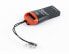 Фото #3 товара Gembird FD2-MSD-3 - MicroSD (TransFlash) - SDHC - Black - Red - USB 2.0 - 16 mm - 7 mm - 32 mm