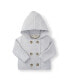 ფოტო #1 პროდუქტის Baby Boys Baby Faux Fur Hooded Sweater