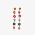 Фото #1 товара Amanda Daisy Beaded Drop Earrings