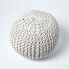 Фото #4 товара Runder Strickpouf 100% Baumwolle