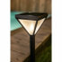 Solar lamp Galix 25 lm Black Stainless steel