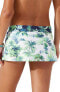 Фото #2 товара Tommy Bahama Art of Palm Side Tie Skirt Swim Bottoms in White, Size X-Small