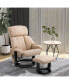 Фото #2 товара Massage Recliner Chair with Cushioned Ottoman and 10 Point Vibration