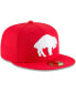 Фото #2 товара Men's Red Buffalo Bills Omaha Throwback 59FIFTY Fitted Hat