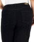 Фото #5 товара Trendy Plus Size Front Seam Straight-Leg Jeans