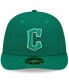 Фото #3 товара Men's Green Cleveland Guardians 2022 St. Patrick's Day On-Field Low Profile 59FIFTY Fitted Hat