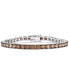 ფოტო #1 პროდუქტის Red Carpet® Chocolate Ombré Diamond Tennis Bracelet (12-5/8 ct. t.w.) in 14k White Gold