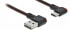 Delock EASY-USB 2.0 Cable Type-A male to USB Type-C™ male angled left / right 0.2 m black - 0.2 m - USB A - USB C - USB 2.0 - Black